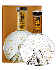 Studer Swiss Gold Vodka Pure Grain in Bergflasche / 40 % Vol. / 0,7 Liter-Flasche in Geschenkbox