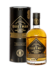 The Quiet Man 8 Year Old Single Malt Irish Whiskey / 40 % Vol. / 0,7 Liter-Flasche in Geschenkdose