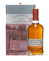 Tobermory Manzanilla 21 Jahre Single Malt Scotch Whisky / 53,8 % Vol. / 0,7 Liter-Flasche in Geschenkbox