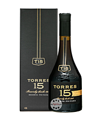 Torres: Brandy 15 / 40 % vol / 0,7 Liter-Flasche