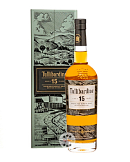 Tullibardine 15 Years Highland Single Malt Scotch Whisky / 43 % Vol. / 0,7 Liter-Flasche in Geschenkkarton