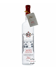 Villa de Varda Grappa Moscato Mito Trentino – Klarer Moscato-Grappa in edler Geschenkflasche / 40 % Vol. / 0,7 Liter-Flasche In Geschenkkarton