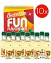 Berentzen: Fun Apfelkorn Likör Probierset / 18% Vol. / 10 x 0,02 Liter-PET-Flasche