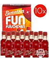 Berentzen: Fun Wildkirsche Likör Probierset / 16% Vol. / 10 x 0,02 Liter-PET-Flasche