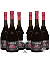 Fassbind: 6 x Alte Kirsche - Vieille Cerise / 40 % Vol. / 6 x 0,7 Liter + mySpirits Schnapskelch