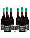 Fassbind: 6 x Alte Birne - Vieille Poire / 40% Vol. / 6 x 0,7 Liter + mySpirits Schnapskelch