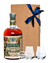 Geschenkset Don Papa Baroko / 40 % vol / 0,7 l + 2x mySpirits Nosing-Glas in Geschenkschachtel