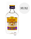 Gordon’s London Dry Gin Miniatur / 37,5 % vol. / 0,05 Liter-PET-Flasche