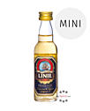 Linie Aquavit Kümmelschnaps Mini / 41,5 % Vol. / 0,04 Liter-Flasche