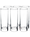 6 x mySpirits Longdrinkglas mit mySpirits-Logo im Boden / ca. 305 ml / Ø ca. 6 cm / H: ca. 16,5 cm