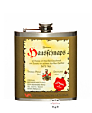 Prinz Flachmann Hausschnaps mit Marille / 34 % Vol. / 0,2 Liter-Flasche aus Edelstahl