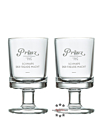 2 x Prinz: Original Schnapsglas 