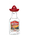 Sierra Tequila Blanco / 38 % Vol. / 0,05 Liter-PET-Flasche mit rotem Hut