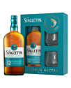 The Singleton of Dufftown 12 Jahre Whisky Geschenkset / 40 % Vol. / 0,7 L + 2 Tumbler-Gläser