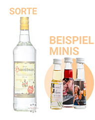 Prinz: Hausschnaps mit Marille / 34 % Vol. / 0,02 Liter-Flasche - MINI MIT WUNSCHETIKETT