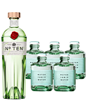 Tanqueray No. 10 Gin (47,3 % vol, 0,7l) & 5 x Match Mediterranean Tonic Water (0,2l) inkl. 1,50 € Pfand
