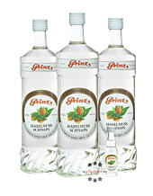 Prinz: Haselnuss-Schnaps 3er-Set / 40 % Vol. / 3 x 1,0 Liter-Flasche