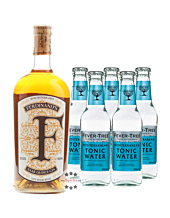 Ferdinand’s Saar Quince (30 % Vol. / 0,5 L) + 5 x Fever-Tree Mediterranean Tonic (0,2 L) inkl. 0,75 € Pfand