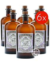 Monkey 47 Schwarzwald Dry Gin 6er-Kombi / 47 % Vol. / 6 x 0,5 Liter-Flasche