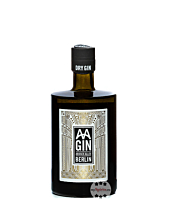AA GIN Dry Gin Aroser Allee Berlin / 43 % Vol. / 0,5 Liter-Flasche