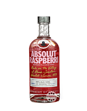 Absolut Raspberri – Raspberry Flavored Vodka / 38 % Vol. / 0,7 Liter-Flasche