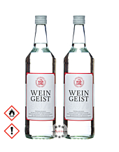 Alm Mand'l: Weingeist / 96 % Vol. / 2 x 1,0 Liter - Flasche