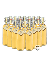 18 x Prinz: Alte Marille im Holzfass gereift / 41 % Vol. / 18 x 1,0 Liter-Flasche