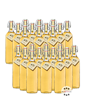 24 x Prinz: Alte Marille im Holzfass gereift / 41 % Vol. / 24 x 1,0 Liter-Flasche
