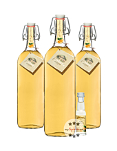3 x Prinz Alte Marille / 41 % Vol. / 3 x 1,0 Liter +1 x 0,02 L Miniatur 