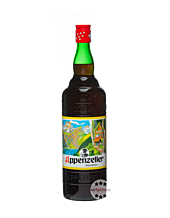 Appenzeller Schnaps Alpenbitter Kräuterlikör / 29 % Vol. / 1,0 Liter-Flasche