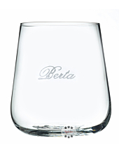 Destillerie Berta Grappa Riserve Tumbler – Schwenkglas ohne Stiel / ca. 350 ml / Ø ca. 8,5 cm / H: ca. 10 cm