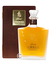 Distillerie Berta Tre Soli Tre – Grappa Invecchiata / 43 % vol. / 0,7 Liter-Flasche in Holzkiste