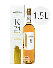 Bertagnolli K24 Liquid Gold Grappa Riserva / 42 % Vol. / 1,5 Liter-Flasche in Geschenkbox