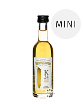Bertagnolli K24 Liquid Gold Grappa Riserva Miniatur / 42 % Vol. / 0,05 Liter-Flasche 