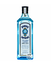 Bombay Sapphire London Dry Gin – Cocktail-Gin / 40 % Vol. / 1,0 Liter-Flasche