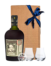 Geschenkset Botucal Reserva Exclusiva Rum 40 % vol. 0,7 l & 2 Nosing-Gläser in Geschenk-Schachtel