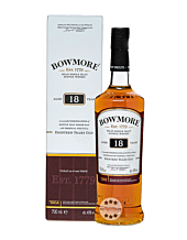Bowmore 18 Jahre Islay Single Malt Scotch Whisky / 43 % Vol. / 0,7 Liter-Flasche in Geschenkkarton
