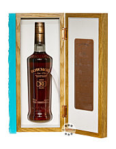 Bowmore 30 Jahre Islay Single Malt Scotch Whisky Edition 1989/2020 / 45,3 % Vol. / 0,7 Liter-Flasche in Holzschatulle