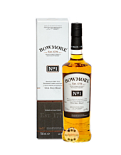 Bowmore No. 1 Islay Single Malt Scotch Whisky / 40 % Vol. / 0,7 Liter-Flasche in Geschenkkarton