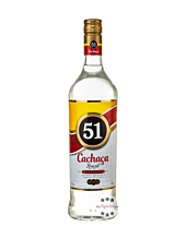 Cachaça 51 Pirassununga – Zuckerrohrspirituose / 40 % / 1,0 Liter-Flasche