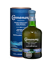 Connemara Distillers Edition Peated Single Malt Irish Whiskey / 43 % Vol. / 0,7 Liter-Flasche in Geschenkdose