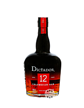Dictador 12 Years Colombian Rum / 40 % Vol. / 0,7 Liter-Flasche