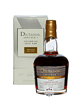 Dictador Capitulo I American Oak Cask 1997 Colombian Aged Rum / 43 % Vol. / 0,7 Liter-Flasche in Geschenkverpackung