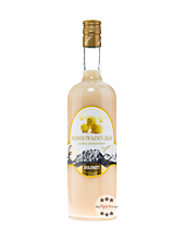 Dolomiti: Weisser Pralinen Likör / 15% Vol. / 1,0 Liter - Flasche