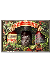 Don Papa Sugarlandia Tasting Set 7, 10 & Sherry Cask Rum-Probierset / 40, 43 & 45 % vol / 3 x 0,2 l  in Geschenkbox