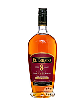 El Dorado 8 Years Demerara Rum / 40 % Vol. / 0,7 Liter-Flasche