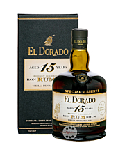 El Dorado 15 Years Finest Demerara Rum / 43 % Vol. / 0,7 Liter-Flasche in Geschenkbox