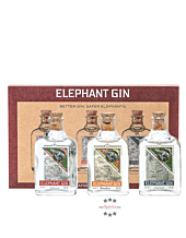 Elephant Gin Tasting Set Miniaturen-Probierset / 40 - 57 % Vol. / 3 x 0,05 Liter-Flasche