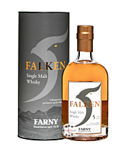 Farny Falken Single Malt Whisky 5 Jahre / 43 % Vol. / 0,7 Liter-Flasche in Geschenkdose