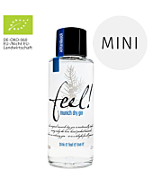 Feel! Munich Dry Gin Bio Mini / 47 % Vol. / 0,1 Liter-Flasche